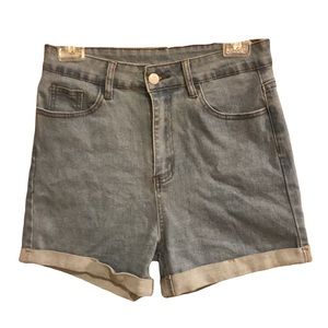 High Waisted Denim Shorts Sz S